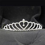 Rhinestone prom tiara rzh014