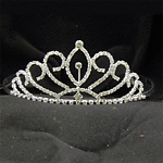 Rhinestone tiara rzh016
