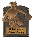 Legend of Fame Girls Basketball Plaque 54707 