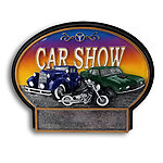 Burst Thru Car Show Plaque Award WBTX791