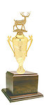 Genuine Walnut Archery Cup Trophies 2800 Series