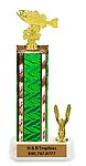S2-456 Swimming Bass Fishing Trophies