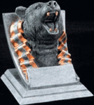 Bear Mascot School Trophy