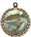 Bass & Crappie Fishing Medals 905