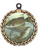 Bass and Crappie Fishing Medals as Low as $1.90