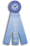 Field Trial Rosette Ribbons TR56ft