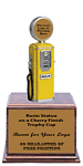Yellow Gas Pump Trophy RFC-1084CF