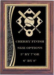 Designer Softball Plaques