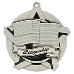 Superstar Citizenship Medals 43023 with Neck Ribbons