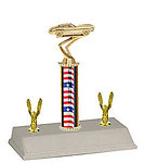 r3 corvette car show trophies