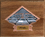 Resin Car Show Plaque Award DPS30-80 GW