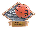 Resin Basketball Plaque Award DPS11-61
