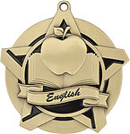 Superstar English Medals 43042 with Neck Ribbons