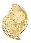 Flame Soccer Medals FM-111 with Neck Ribbons
