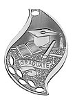 Flame Graduate Medals FM206 Series with Neck Ribbons