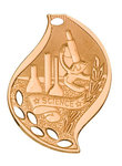 Flame Science Medals FM216 Series with Neck Ribbons