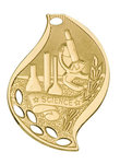 Flame Science Medals FM216 Series with Neck Ribbons