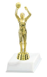 Female Basketball Trophy 9603