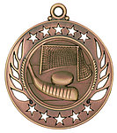 Galaxy Hockey Medals GM106 with Neck Ribbons