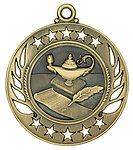 Galaxy Lamp of Knowledge Medals GM107 with Neck Ribbons