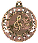 Galaxy Music Medals GM108 with Neck Ribbons