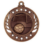 Galaxy Soccer Medals GM109 with Neck Ribbons