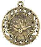 Galaxy Bowling Medals GM113 with Neck Ribbons