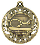 Galaxy Tennis Medals GM116 with Neck Ribbons