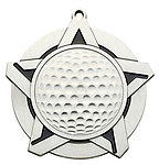 Golf Medals 43060 with Neck Ribbons