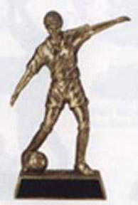 Girl's Soccer Trophy Statue RF116