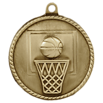 Basketball Medals HR710 with Neck Ribbons