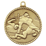 Football Medals HR720 with Neck Ribbons