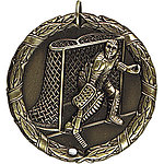 Hockey Medals XR271 with Neck Ribbons