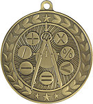 Illusion Math Medals 44004 includes Neck Ribbons