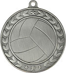 Illusion Volleyball Medals 44018 includes neck ribbons