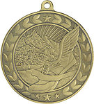 Illusion Cross Country Medals 44062 includes Neck Ribbons