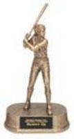 Women's or Girl's Softball Resin Trophy Statue JD12