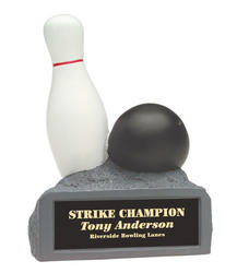 Resin Color Bowling Trophy HR29A