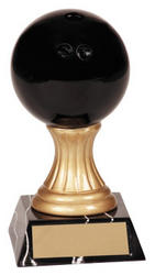 Resin Bowling Ball Trophy JDS107