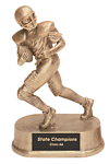 Resin Running Back Football Trophies