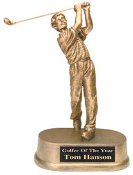 Men's Resin Golf Trophy