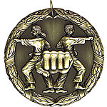 Martial Arts Medals XR269 with Neck Ribbons