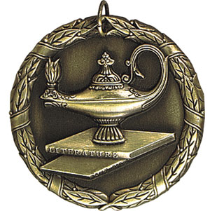 Lamp of Learning Medals XR250 with Neck Ribbons