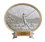 Resin Baseball Plaque Award