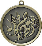Mega Music Medals 43426 with Neck Ribbons
