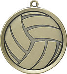 Volleyball Mega Medals 43418 with Neck Ribbons