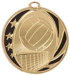 MidNite Star Volleyball Medals VBMS711
