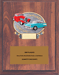 Colorful Resin Car Show Mounted Plaque MX2035-CFV