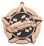 Pinewood Derby Medals 43113 with Neck Ribbons