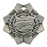 Imperial Pinewood Derby Racing Medals 43647 with Neck Ribbons